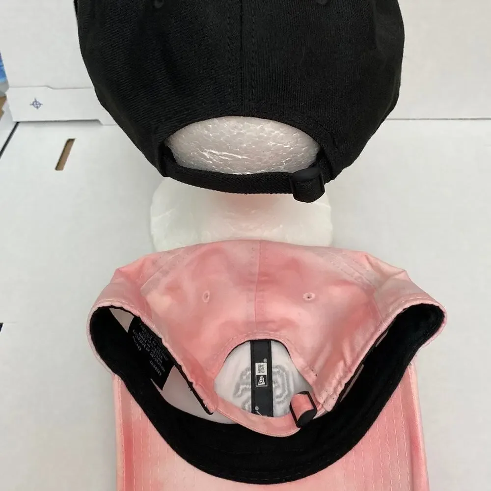 New Era SF Giants Mother's Day 39THIRTY Flex Hat Glitter Pink Black Tie Dye Brim